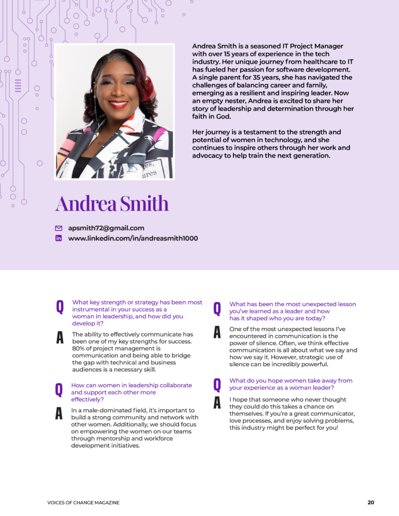 Andrea P. Smith in the news